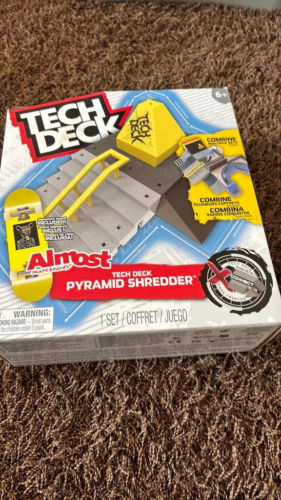 Tech deck, Ophalen, Gebruikt