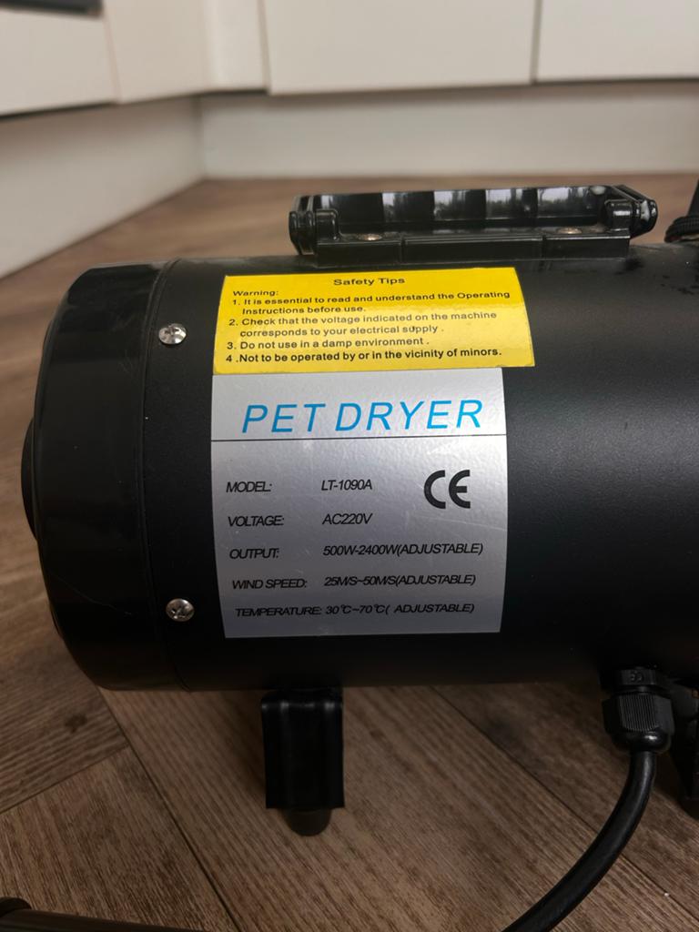 pet dryer, Ophalen of Verzenden, Gebruikt