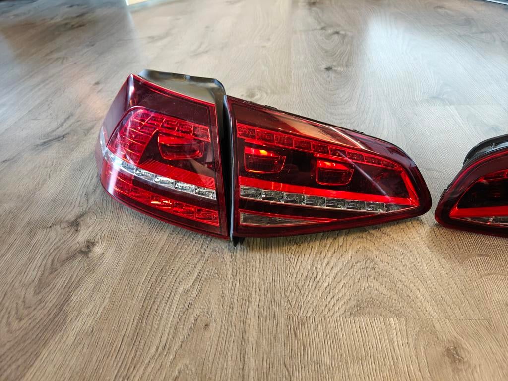 Originele VW Golf 7 LED achterlichten set, Auto-onderdelen, Verlichting, Ophalen, Gebruikt, Volkswagen