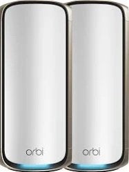 NETGEAR Orbi RBE972SB- Wit - Mesh WiFi - WiFi 7, NETGEAR Orbi, Ophalen of Verzenden, Zo goed als nieuw, Nvt