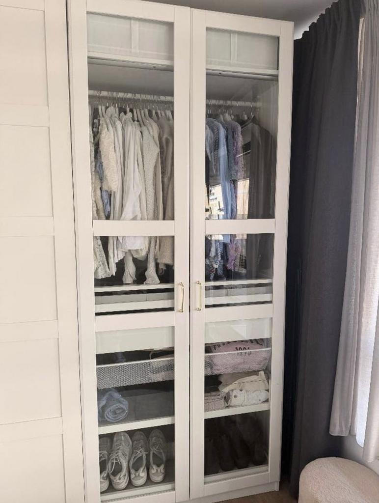 Pax Ikea kast met deuren, Ophalen, 200 cm of meer, 50 tot 100 cm, Zo goed als nieuw