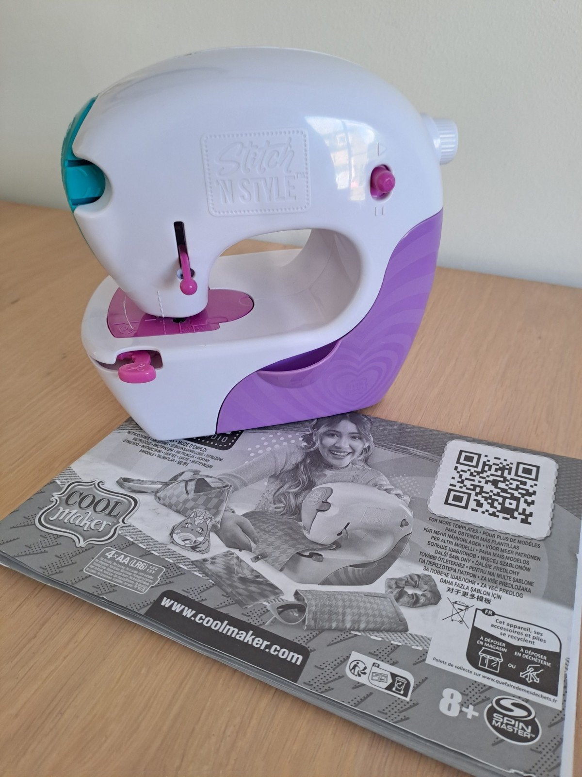Kinder naaimachine - Zo goed als nieuw, Ophalen, Zo goed als nieuw, Knutselen