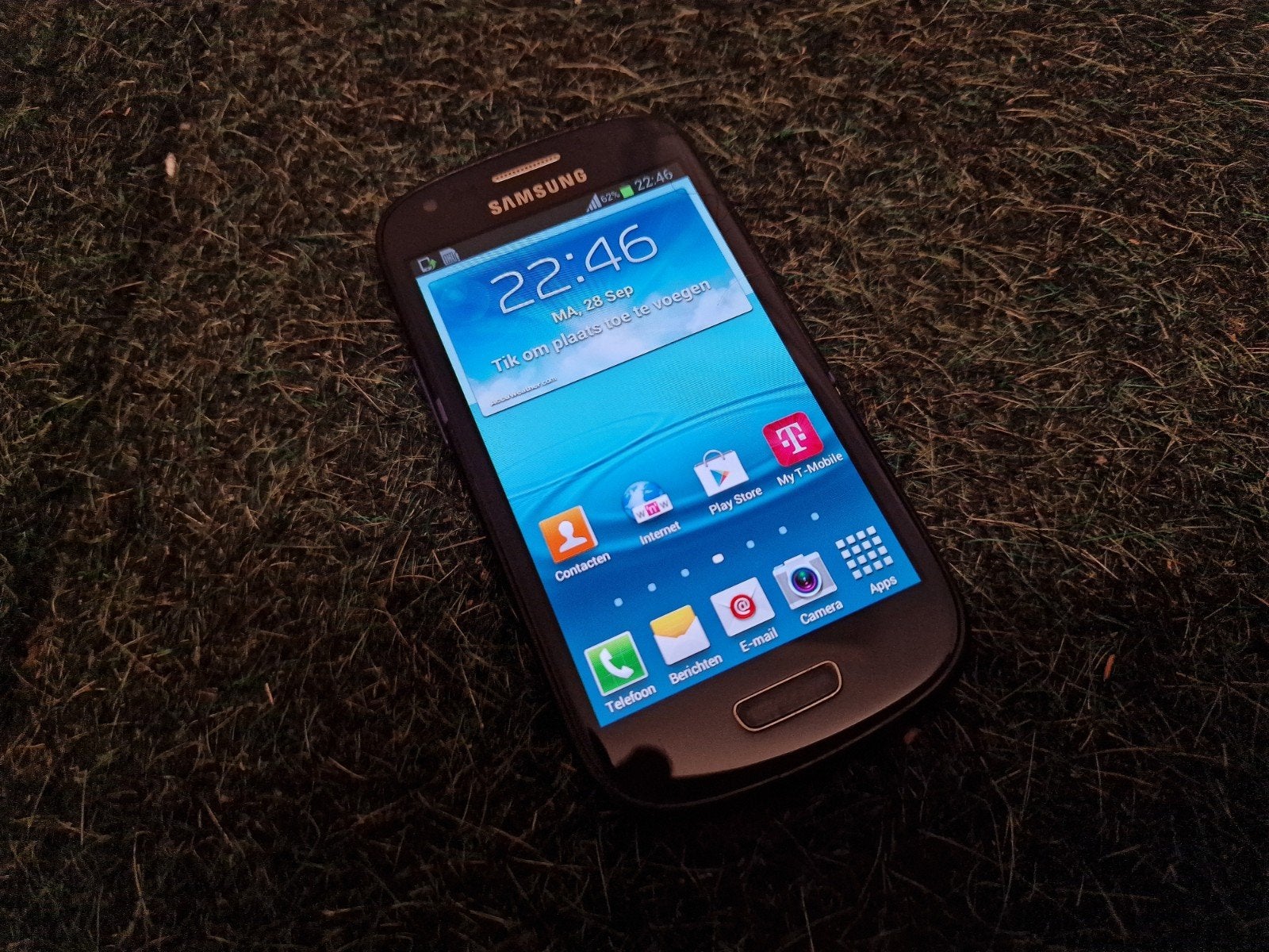 Samsung Galaxy S3 Mini GT-I8190 - 8GB - Werkt goed, Telecommunicatie, Gebruikt, Blauw, Touchscreen, 3 tot 6 megapixel