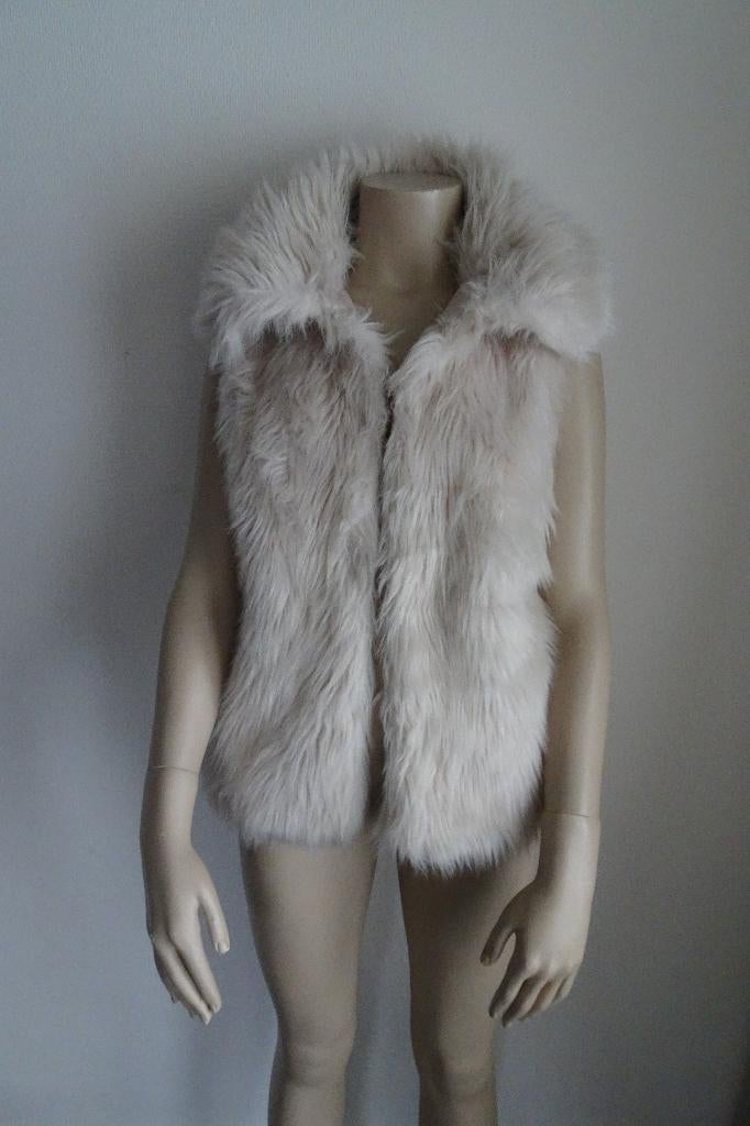 zacht fluffy bodywarmer maat S, Ophalen, Zo goed als nieuw, Maat 36 (S), Overige kleuren