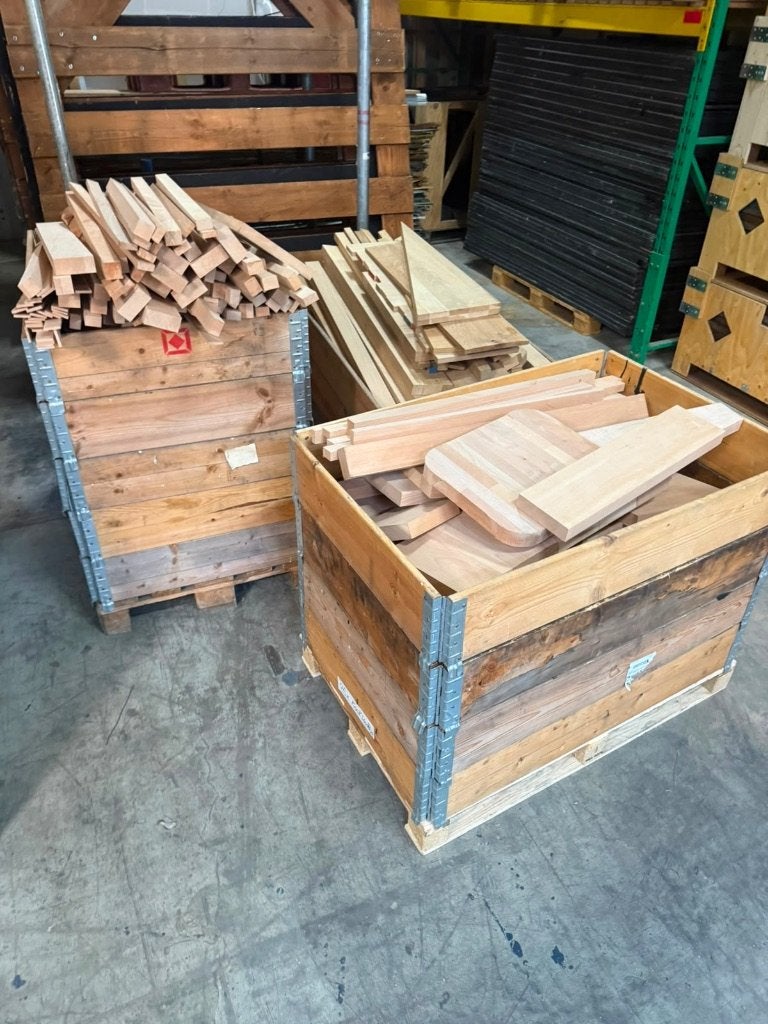 Beuken en eiken balkjes, Doe-het-zelf en Verbouw, Hout en Planken, Ophalen of Verzenden, Zo goed als nieuw, 50 mm of meer, Balk