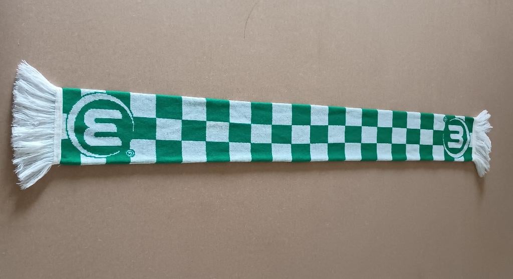 Wolfsburg sjaal, Ophalen of Verzenden, Gebruikt, Buitenlandse clubs, Vaantje of Sjaal