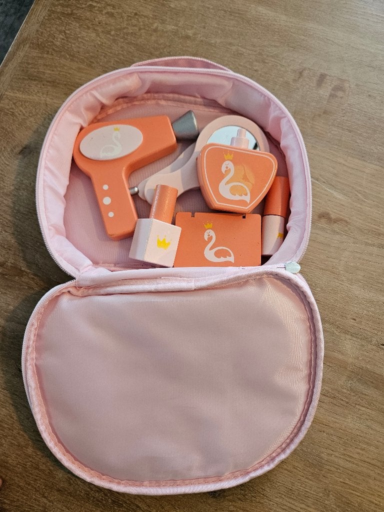 Houten beauty set, Ophalen of Verzenden, Zo goed als nieuw, Overige typen