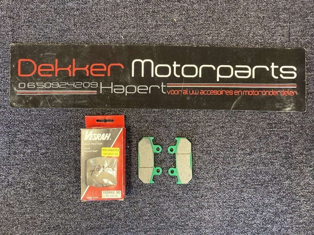 Vesrah voorzijde remblokken VD-142 NA CBR600F CB450 cbr400R, -, -, Nieuw, Ophalen of Verzenden