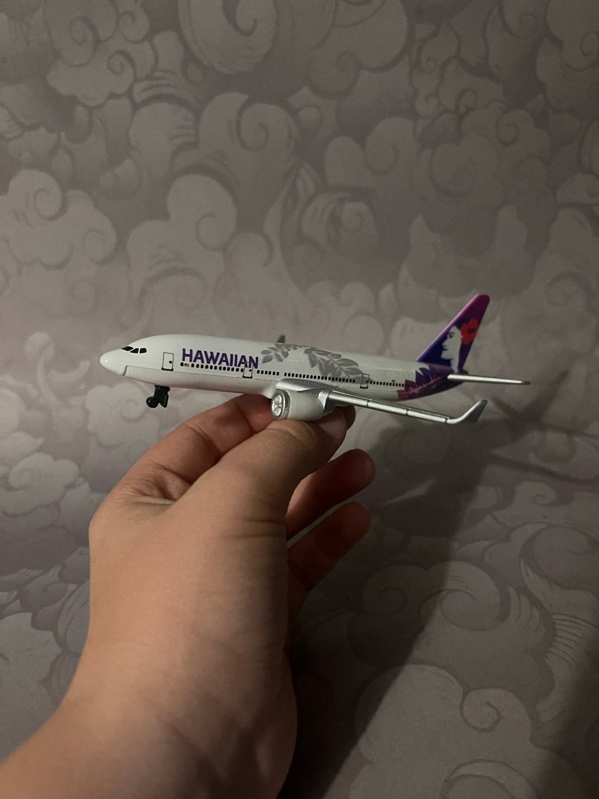 Modelvliegtuig Hawaiian Airlines, 1:72 tot 1:144, Zo goed als nieuw, Vliegtuig, Ophalen