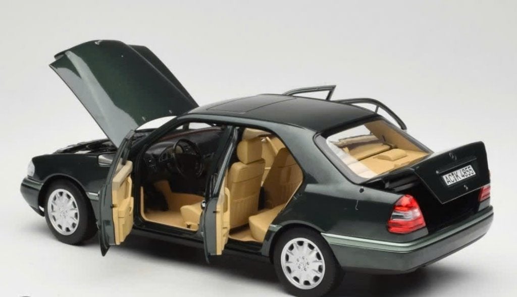 Mercedes Benz C-Class 1993 Groen schaal 1/18 NOREV R. 183372, Verzenden, Nieuw, Auto, Norev