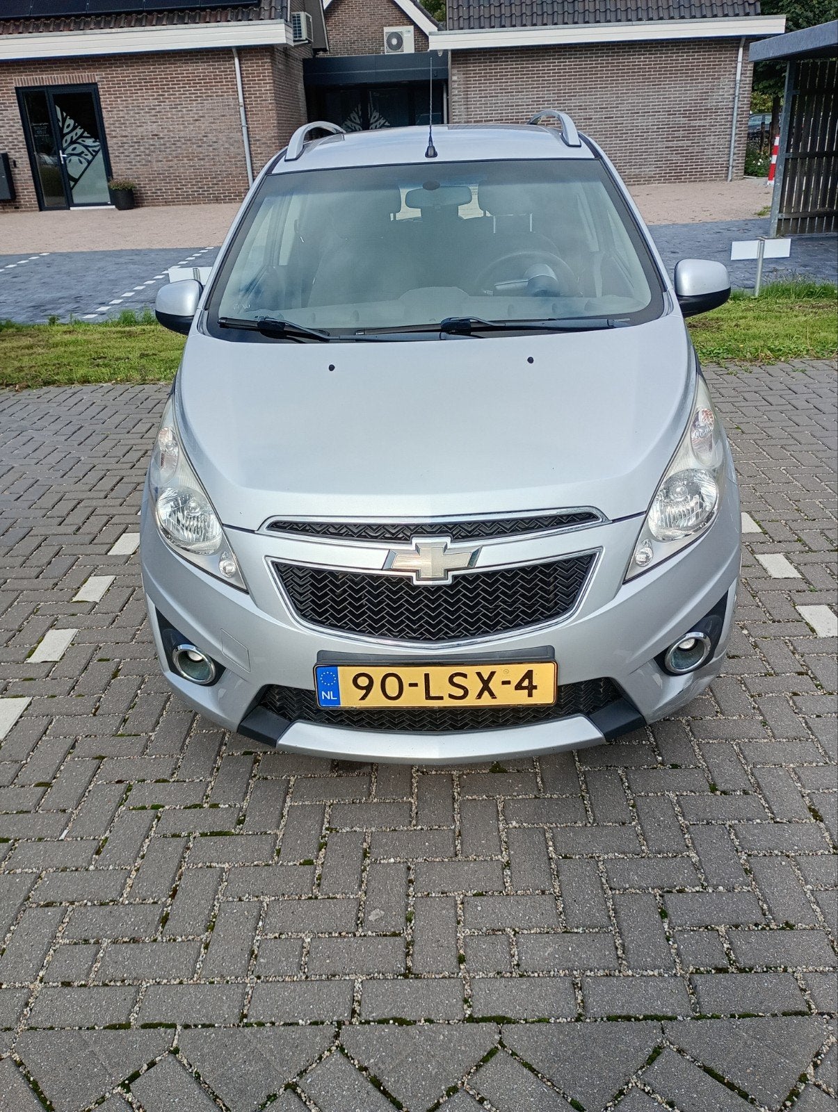 Chevrolet Spark 1.2 2010 Grijs, Auto's, Voorwielaandrijving, 4 cilinders, Origineel Nederlands, Particulier