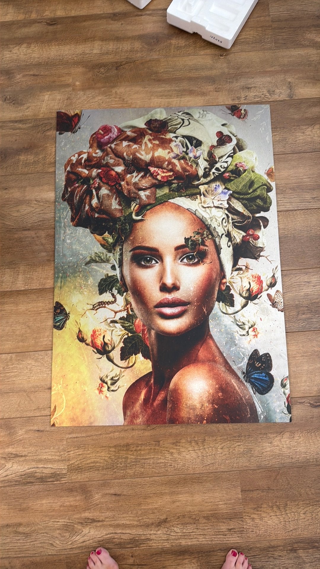 Poster op aluminium Gratis, Ophalen