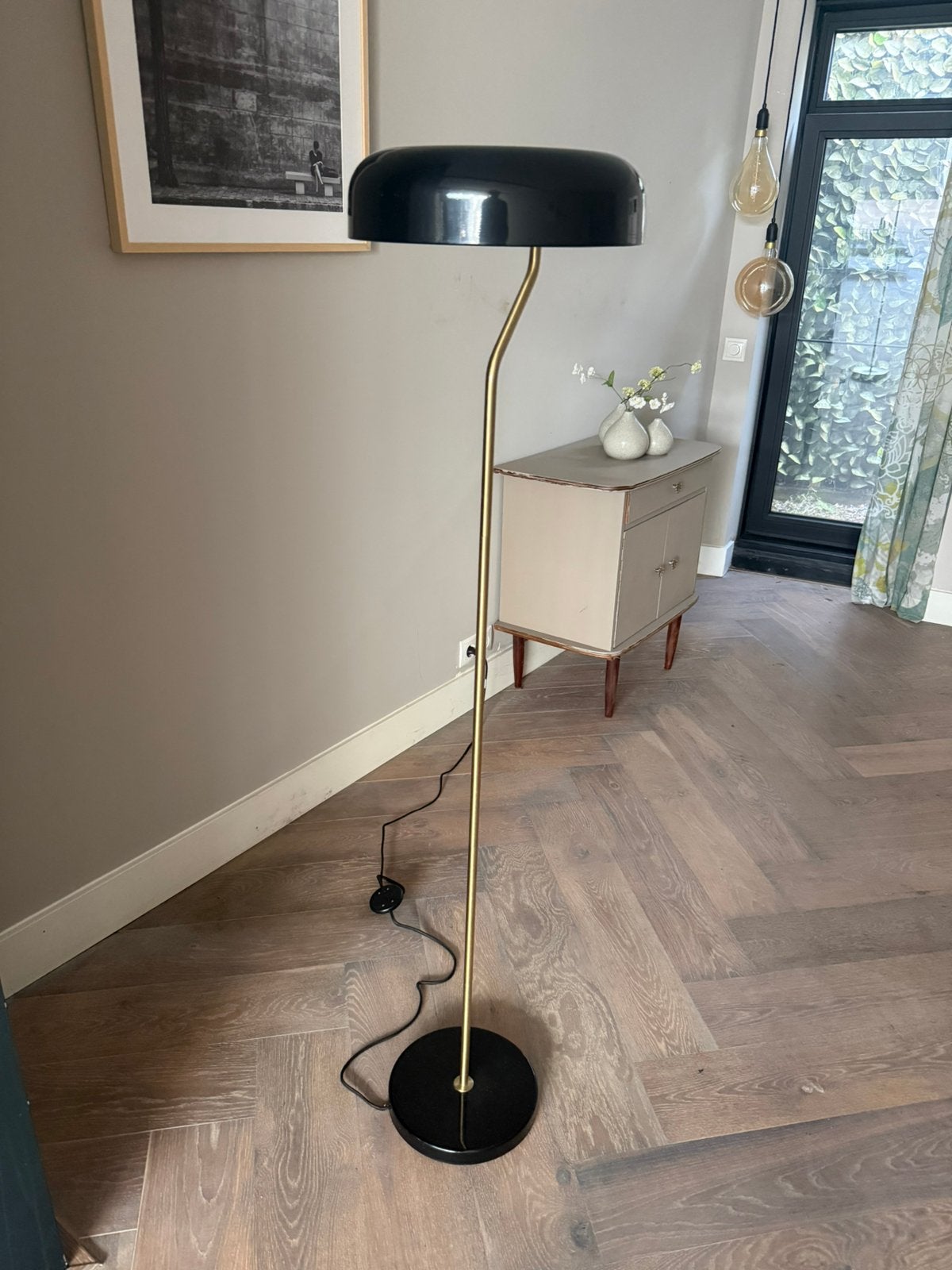 Dutchbone Eclipse vloerlamp, Ophalen of Verzenden, Zo goed als nieuw, 150 tot 200 cm