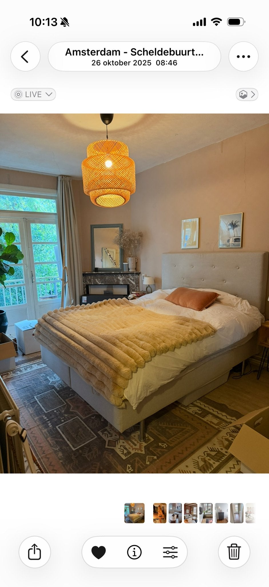 IKEA Boxspring 160x200 - Goede staat, Amsterdam