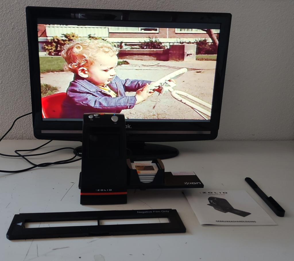DIA/NEGATIEF SCANNER voor TV en SD KAART KOMPLEET SET, Ophalen of Verzenden