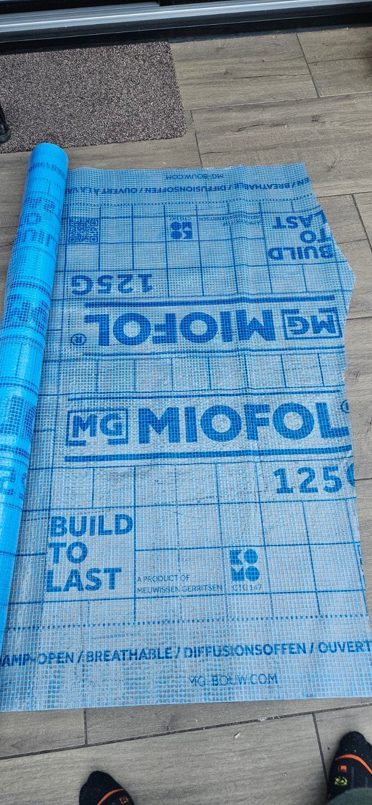 miofol folie, Ophalen, Nieuw, 15 m² of meer, Folie