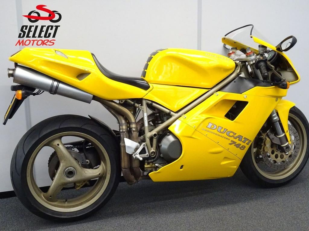 ZEER MOOIE ORIGINELE DUCATI 748 Biposto (bj 1998), Motoren, Motoren | Ducati, DUCATI, 2 cilinders, Motorrijbewijs A, Onbekend