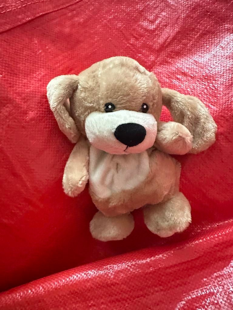 Leuke honden handpop - perfect voor verhalen en spel, Ophalen of Verzenden, Zo goed als nieuw, Hond