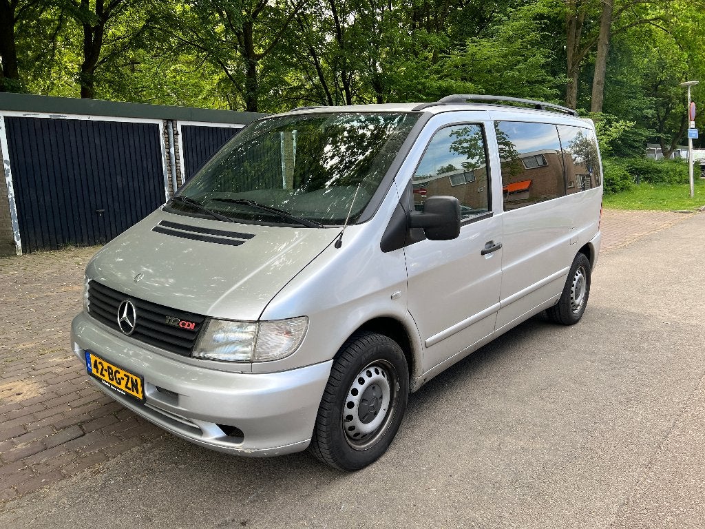 Mercedes-Benz Vito 2.1 112 CDI | dubbel cabine | Airco, Voorwielaandrijving, 4 cilinders, 2000 kg, 122 pk