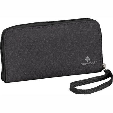 2X Portemonnee Eagle Creek RFID Wristlet Black Charcoal, Ophalen of Verzenden, Nieuw, Zwart