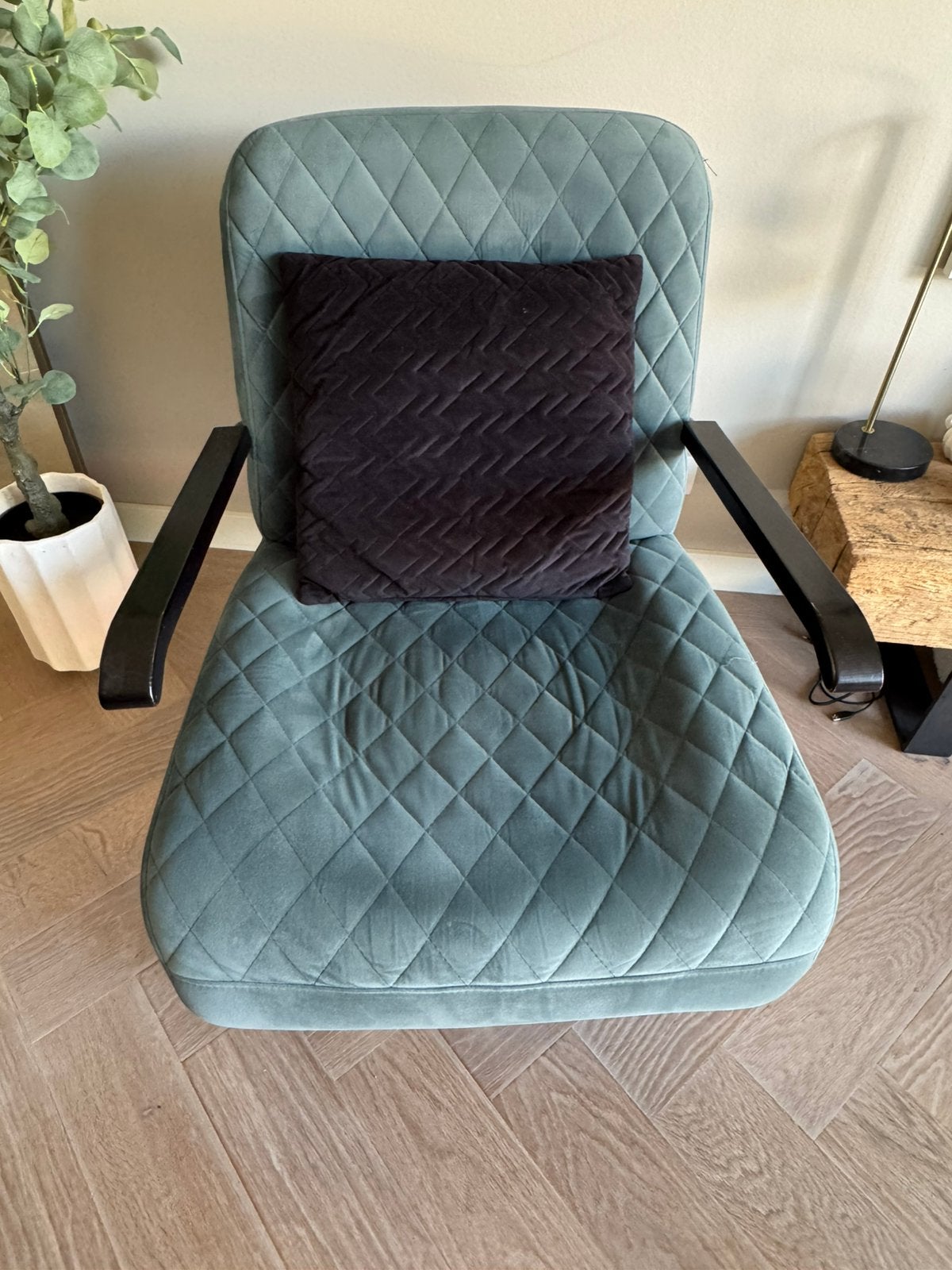 Stoel, Huis en Inrichting, Gebruikt, 75 tot 100 cm, Ophalen of Verzenden, Metaal