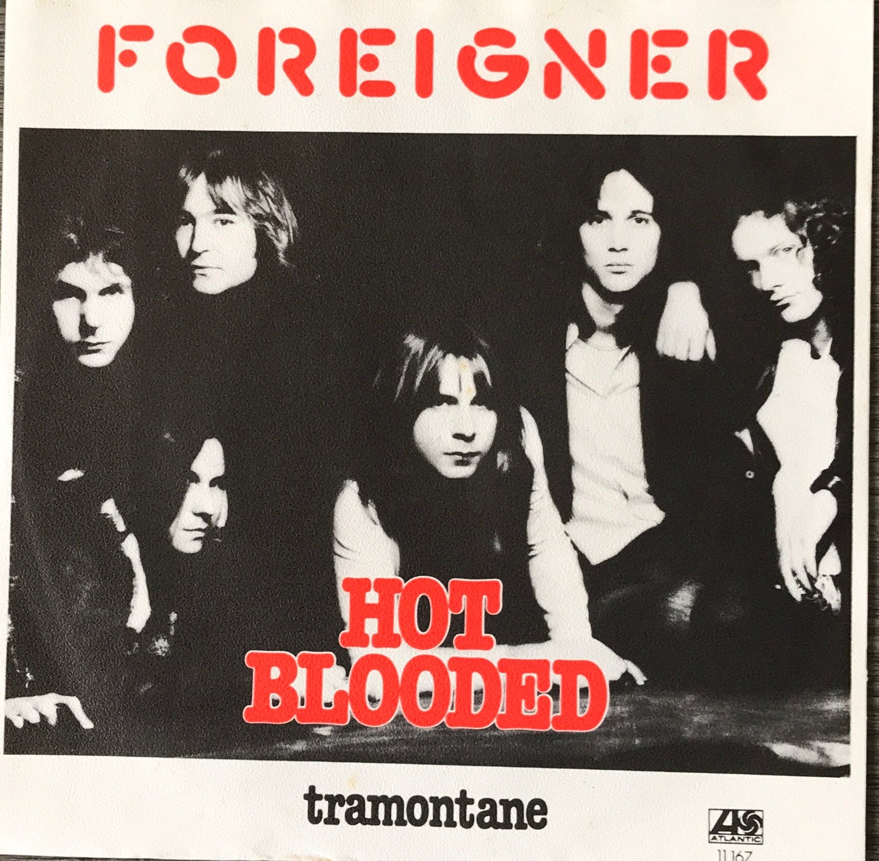 FOREIGNER - Hot blooded (NL’78) ALS NIEUW(Tip/UK42/US3), Verzenden, Zo goed als nieuw, 7 inch