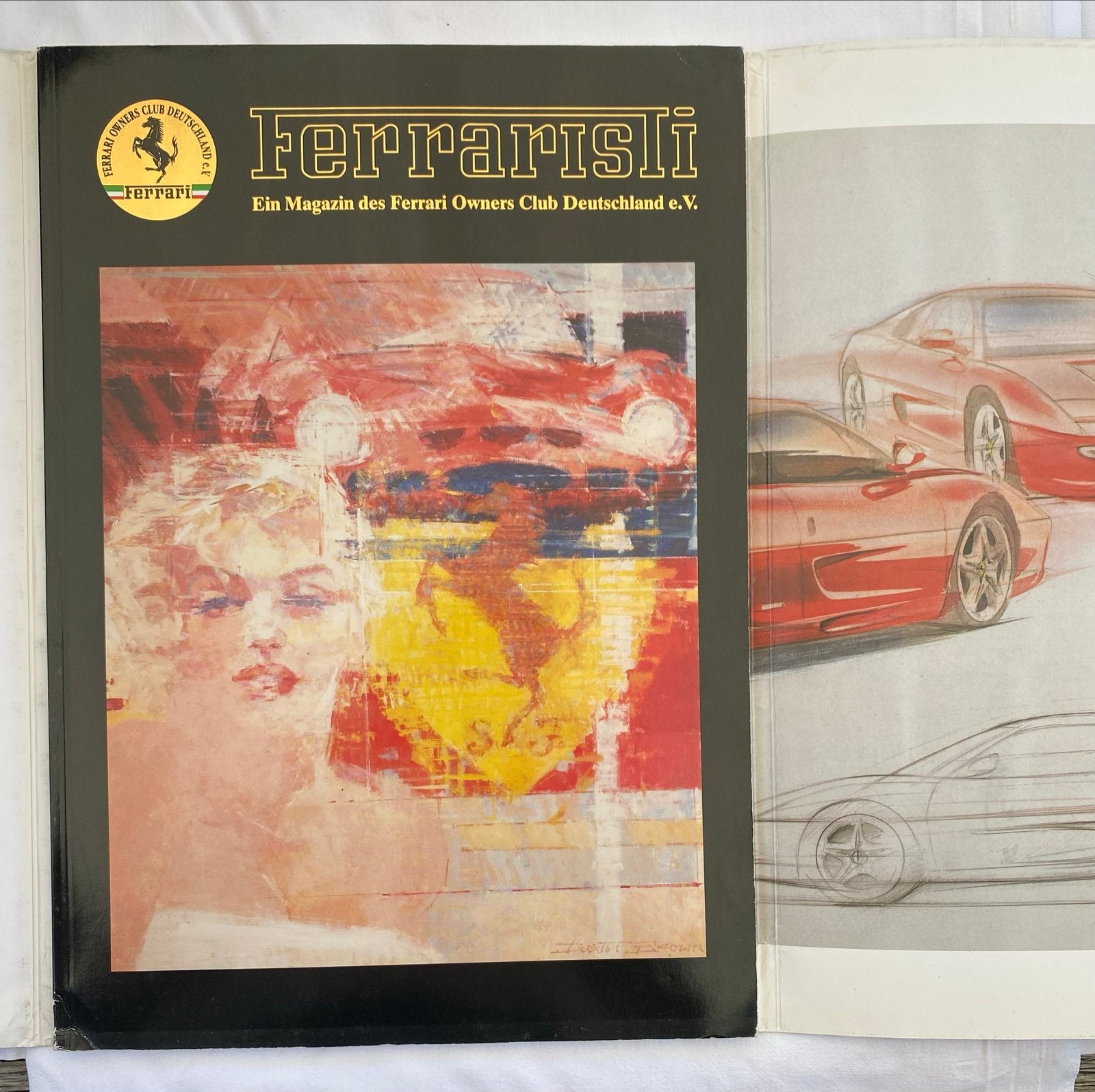 Ferrari Magazine: Ferrari Owners Club Deutschland e.V., Ophalen, Zo goed als nieuw