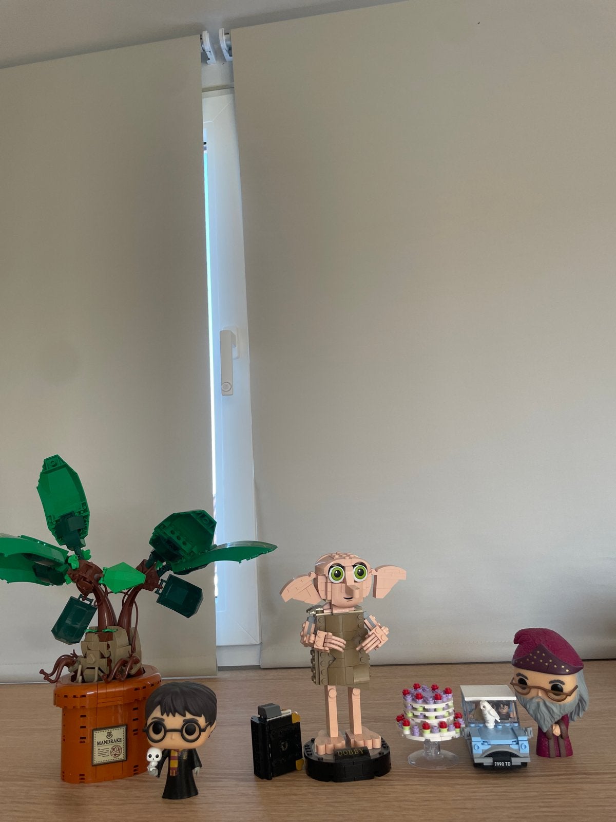 Harry Potter Collectie: Dobby, Mandragora, Funko Pop & meer, Ophalen, Zo goed als nieuw, Actiefiguurtje