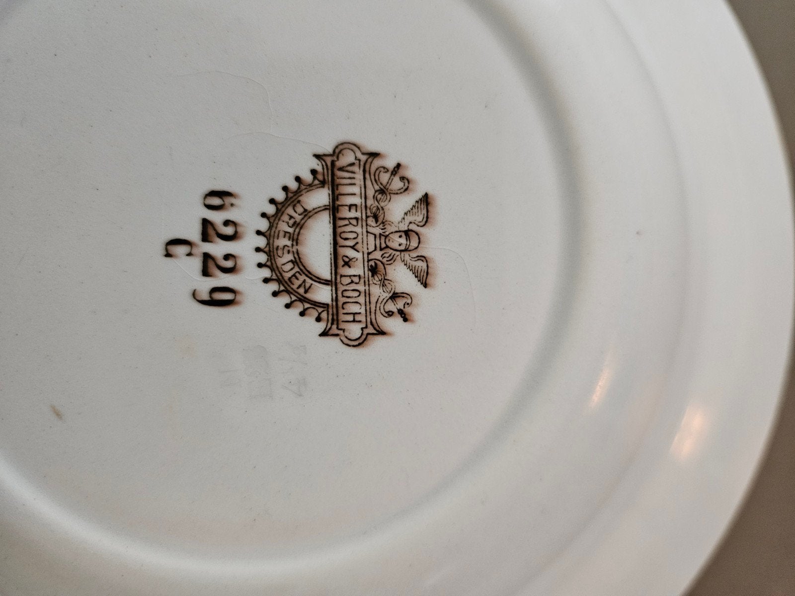 Villeroy & Boch Dresden decoratieve wandplaat, Ophalen