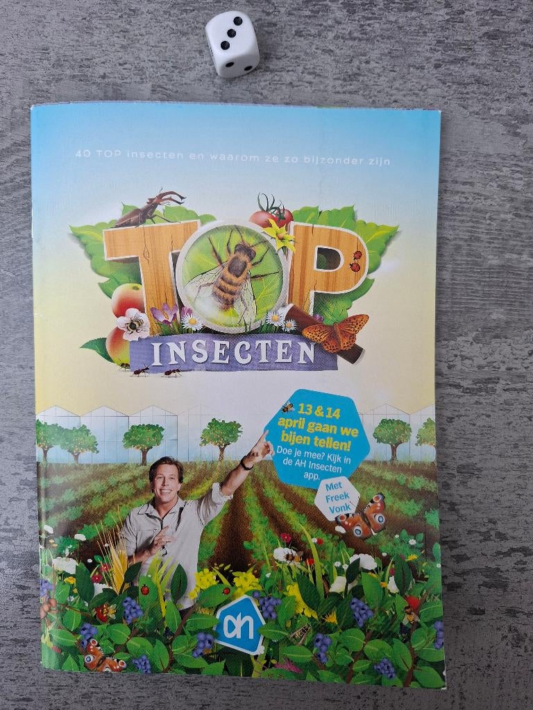AH Top insecten COMPLEET met verzamelboek plus 319 stickers, Ophalen of Verzenden, Nieuw