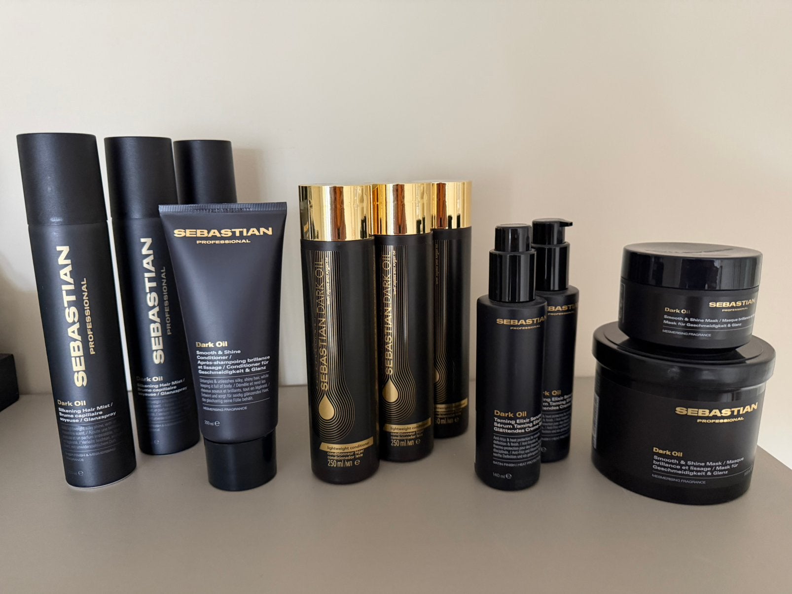 Sebastian Dark Oil pakket, Ophalen of Verzenden, Nieuw, Haarverzorger of -hersteller