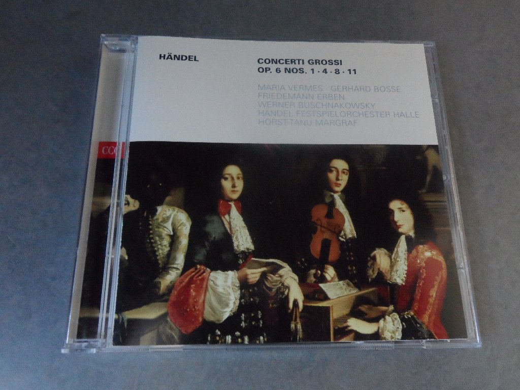 Händel, Händel Festspielorchester Halle/ Concerti Grossi CD, Verzenden, Barok, Gebruikt, Overige typen