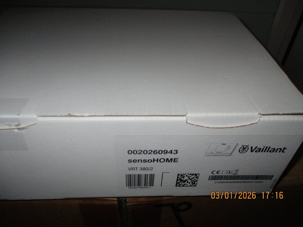 sensoHOME vrt 380/2, Ophalen, 30 tot 80 cm, Minder dan 60 cm, Kachel