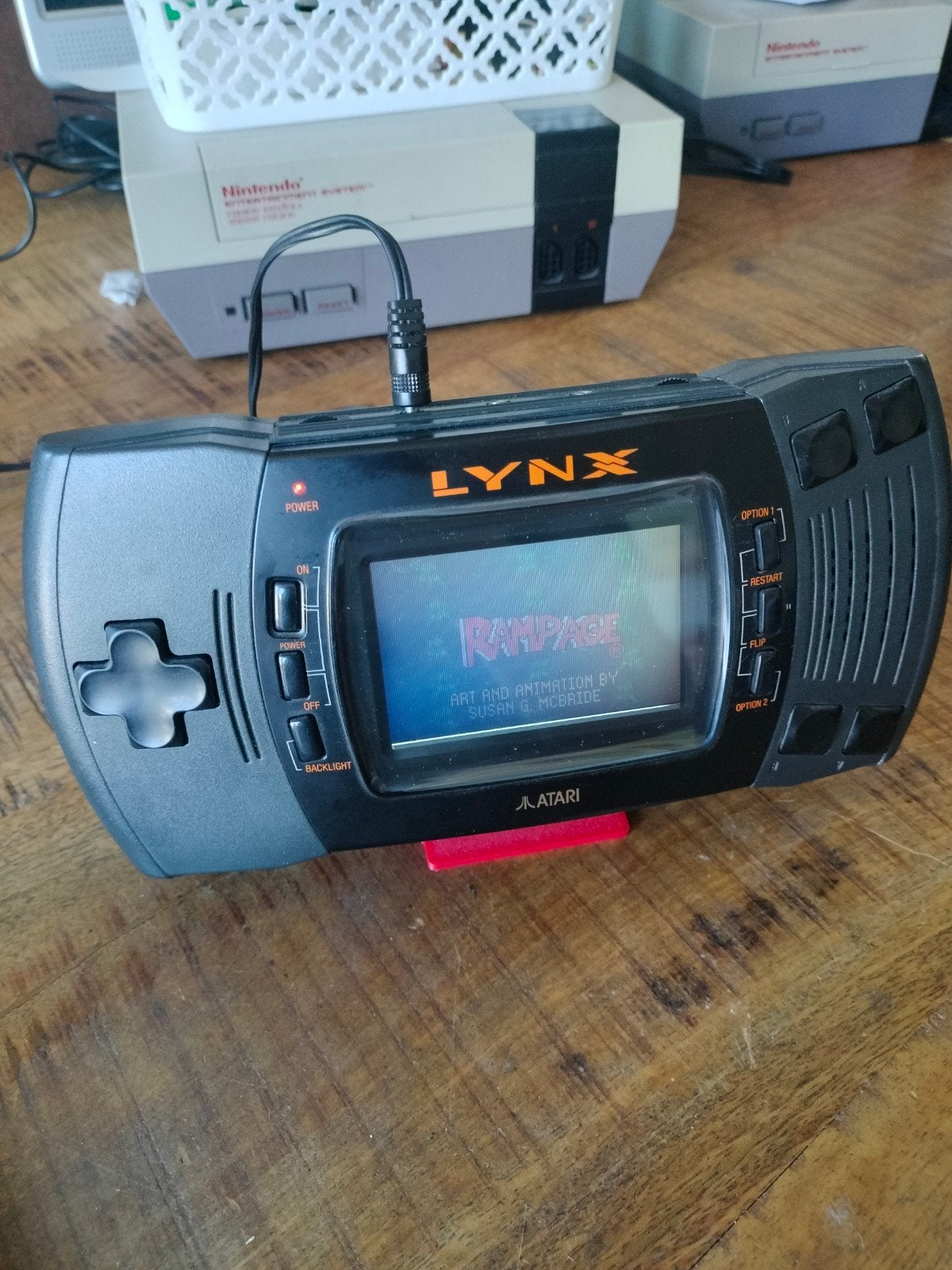 Atari Lynx II met tas en accessoires - Werkend, Ophalen of Verzenden, Gebruikt, Zonder controller, Atari Lynx