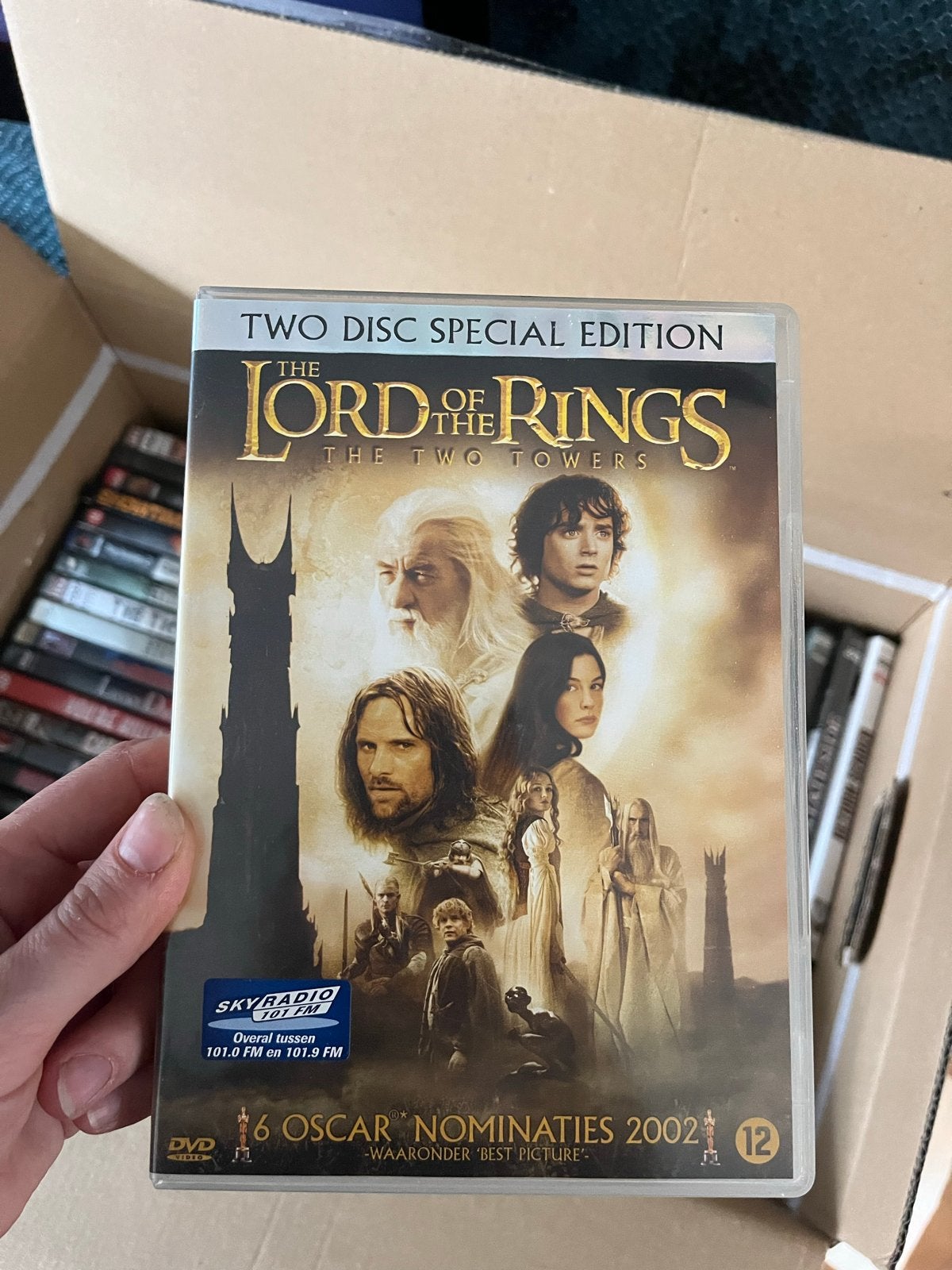 Lord of the Rings: The Two Towers (Special Edition DVD), Nederlands, Fantasy, Ophalen of Verzenden, Zo goed als nieuw