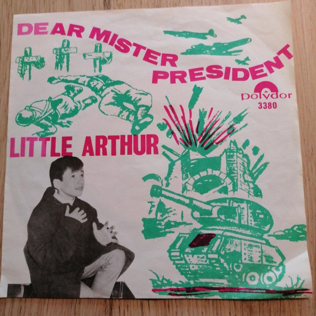 Little Arthur /dear mister president, Cd's en Dvd's, Vinyl | Nederlandstalig, Gebruikt, Levenslied of Smartlap, Overige formaten