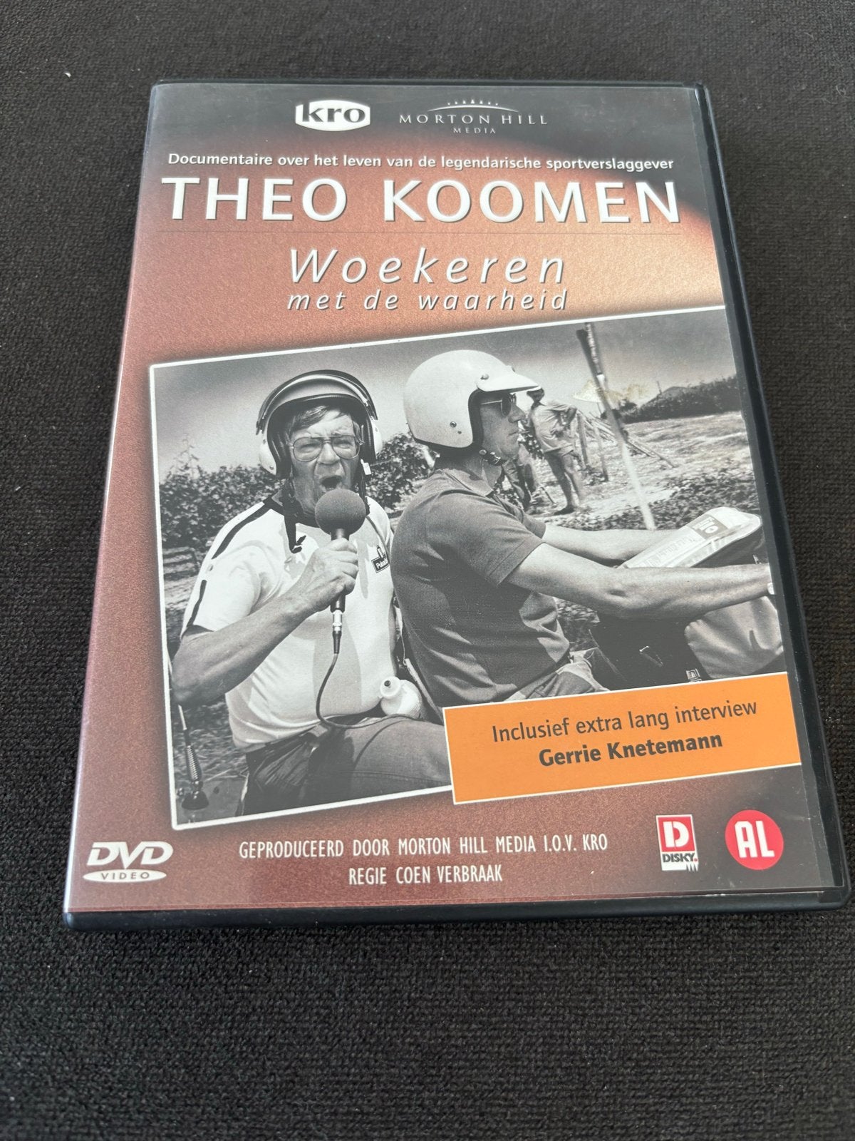 DVD Theo Koomen: Woekeren met de waarheid, Alle leeftijden, Documentaire, Overige sporten, Inclusief doosje