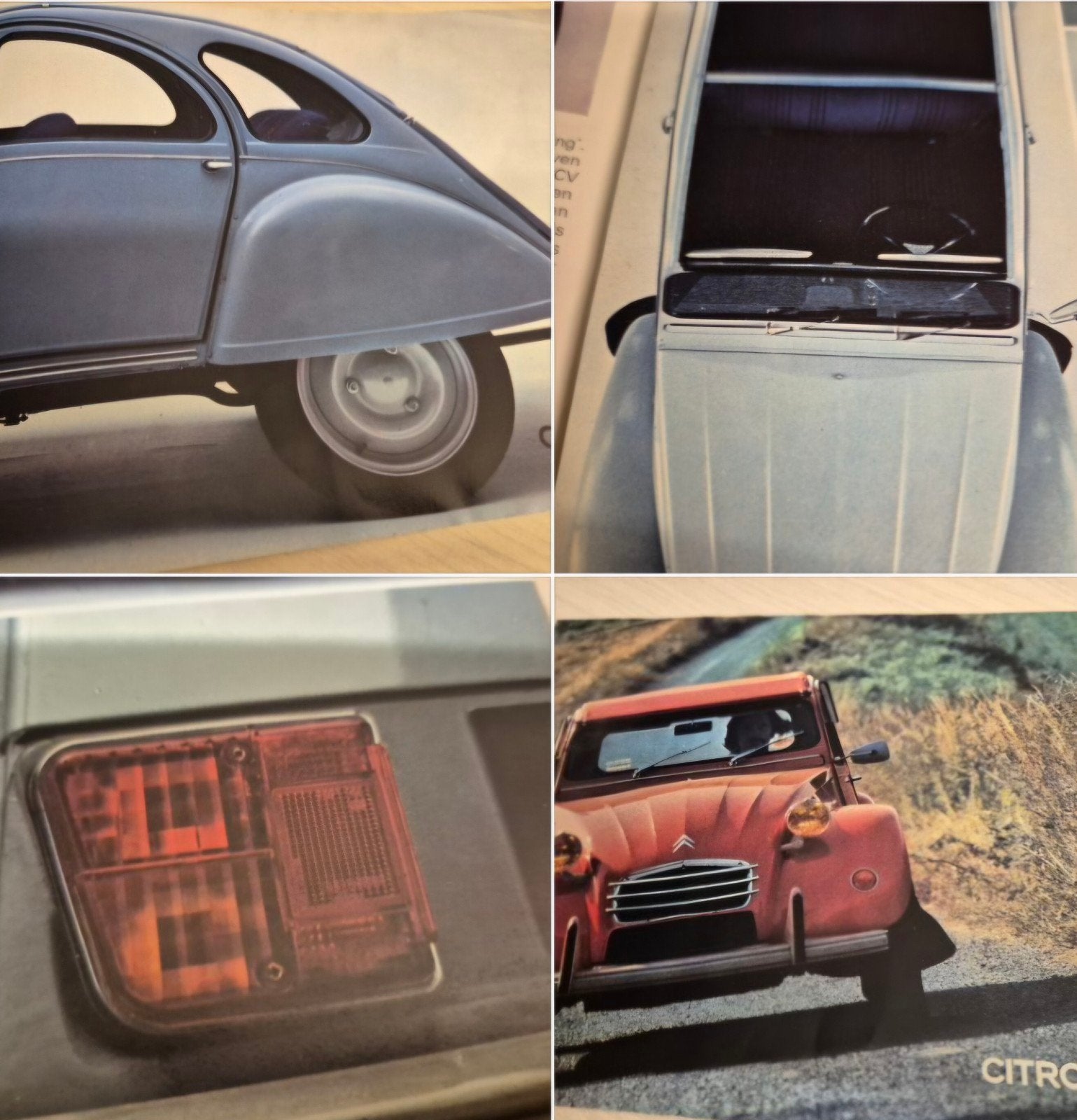 1970 Nederlands Citroën 2cv eend folder 2cv4 2cv6 izgst, Ophalen of Verzenden, Zo goed als nieuw, Citroën