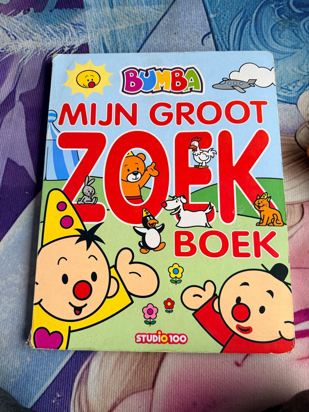 Bumba Mijn Groot Zoekboek - Studio 100, Ophalen, Zo goed als nieuw, Uitklap-, Voel- of Ontdekboek, 1 tot 2 jaar