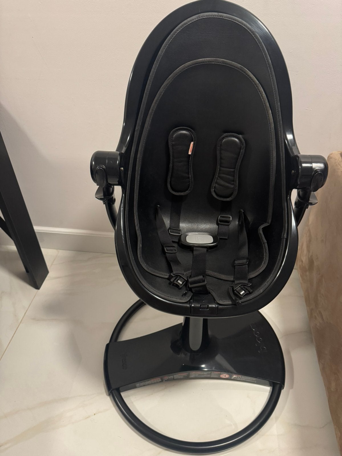 Bloom fresco kinderstoel zwart, Kinderen en Baby's, Kinderstoelen, Ophalen of Verzenden, Zo goed als nieuw, Meegroeistoel