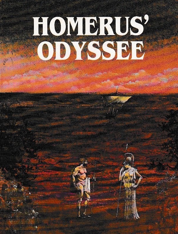 Homerus' Odyssee  Gebonden, A4 formaat, 250 blz. in uitste, Homeros - Ilias en Odyssea & Homerus' Odyssee, Europa overig, Ophalen of Verzenden