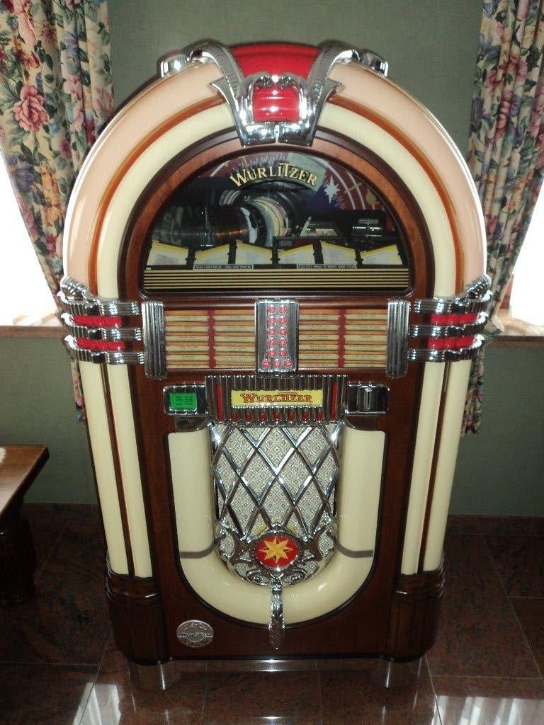 Wurlitzer 1015 OMT Juxebox, Verzamelen, Automaten | Jukeboxen, Ophalen, Zo goed als nieuw, Wurlitzer