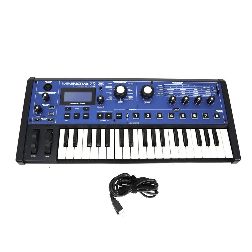 Novation MiniNova, Muziek en Instrumenten, Novation, Zo goed als nieuw, Met koffer of flightcase, Overige aantallen