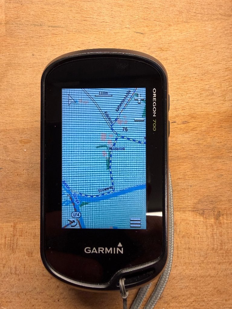 Garmin Oregon 700 incl. SD en recente fietskaarten, Ophalen of Verzenden, Zo goed als nieuw