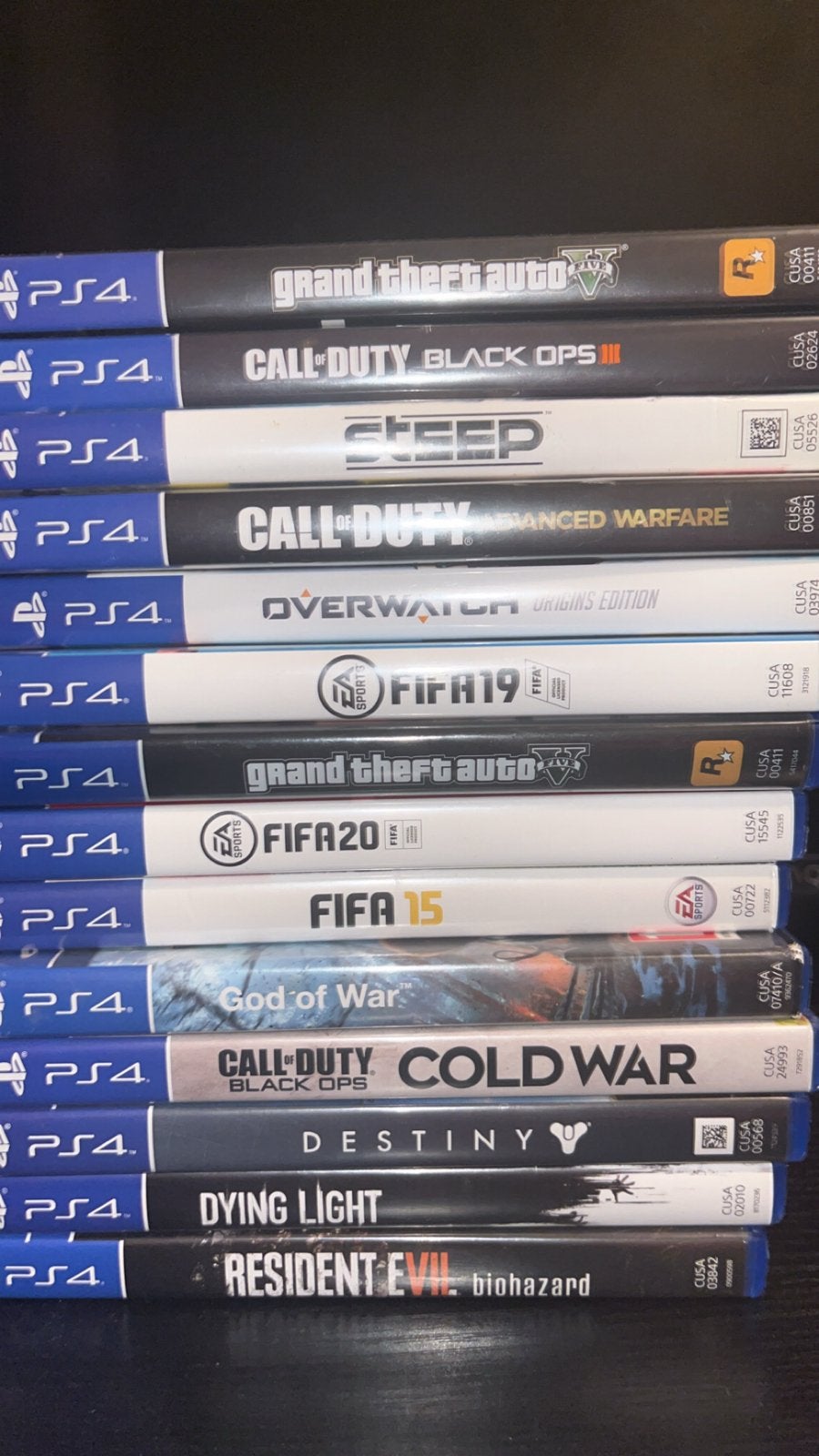 Grote collectie PS4 games: GTA, FIFA, Call of Duty en meer!, Spelcomputers en Games, Games | Sony PlayStation 4, Ophalen, Gebruikt