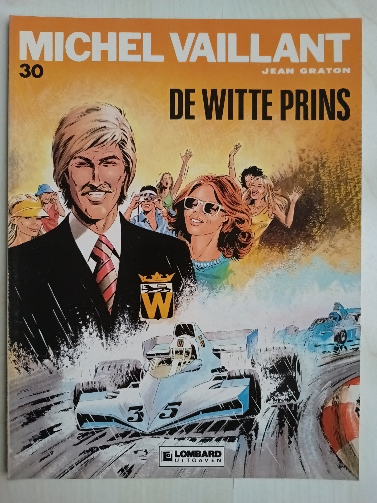 Michel Vaillant - De witte prins, Boeken, Eén stripboek, Ophalen of Verzenden, Gelezen, Jean Graton