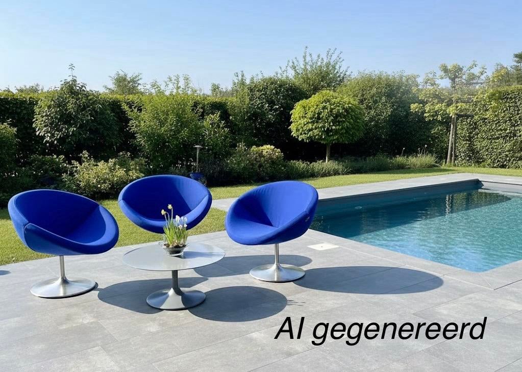 Design stoelen voor bij zwembad of jacuzzi, Ophalen, Zo goed als nieuw, Overige typen