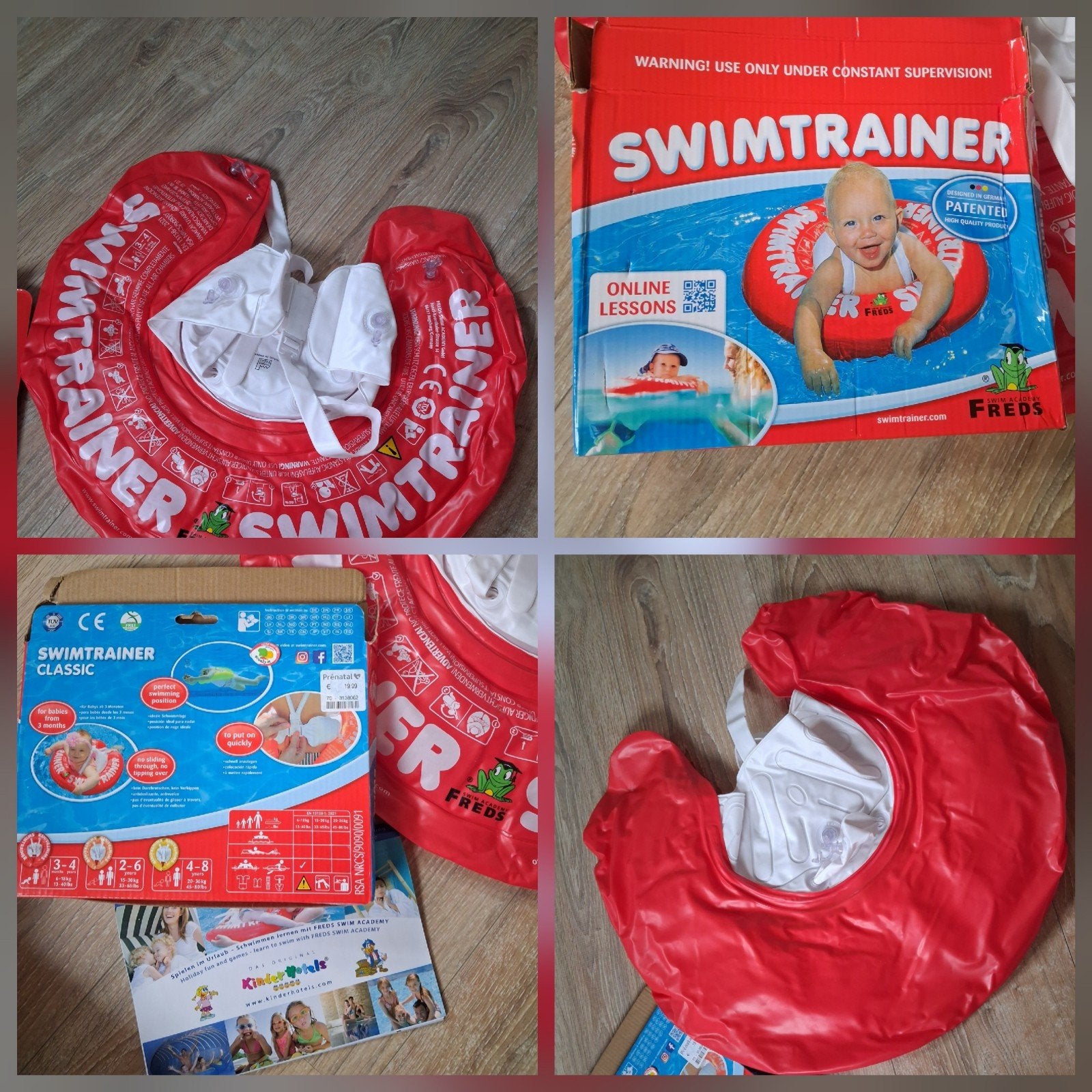 SWIMTRAINER Classic zwemband voor baby's en peuters, Kinderen en Baby's, Speelgoed | Babyspeelgoed, Ophalen of Verzenden, Zo goed als nieuw