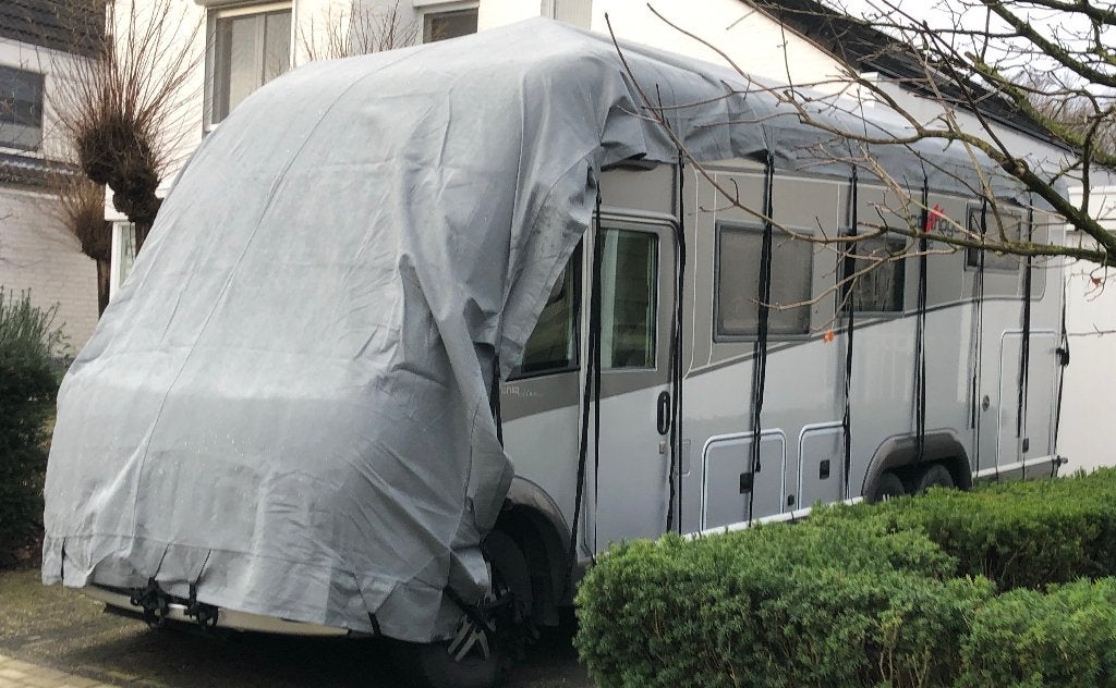 Camper dakhoes, Ophalen, Zo goed als nieuw