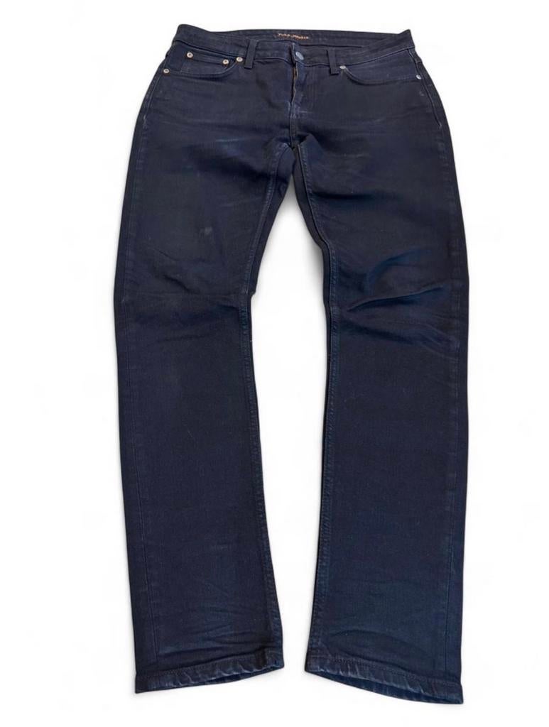 Nudie Jeans Skinny Lin 32x30 Zwart Slim Denim, Kleding | Dames, Ophalen of Verzenden, Gedragen, Zwart, W30 - W32 (confectie 38/40)